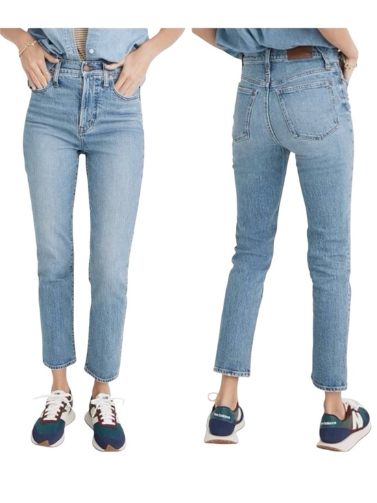 Madewell Denim - Madewell the perfect vintage jean size 24P tapered leg high waist blue